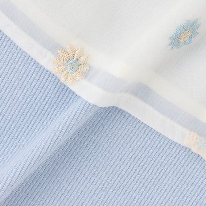 日本童裝 pe#main 刺繡花吊帶及上衣套裝 80-130cm 女童款 夏季 TOPS