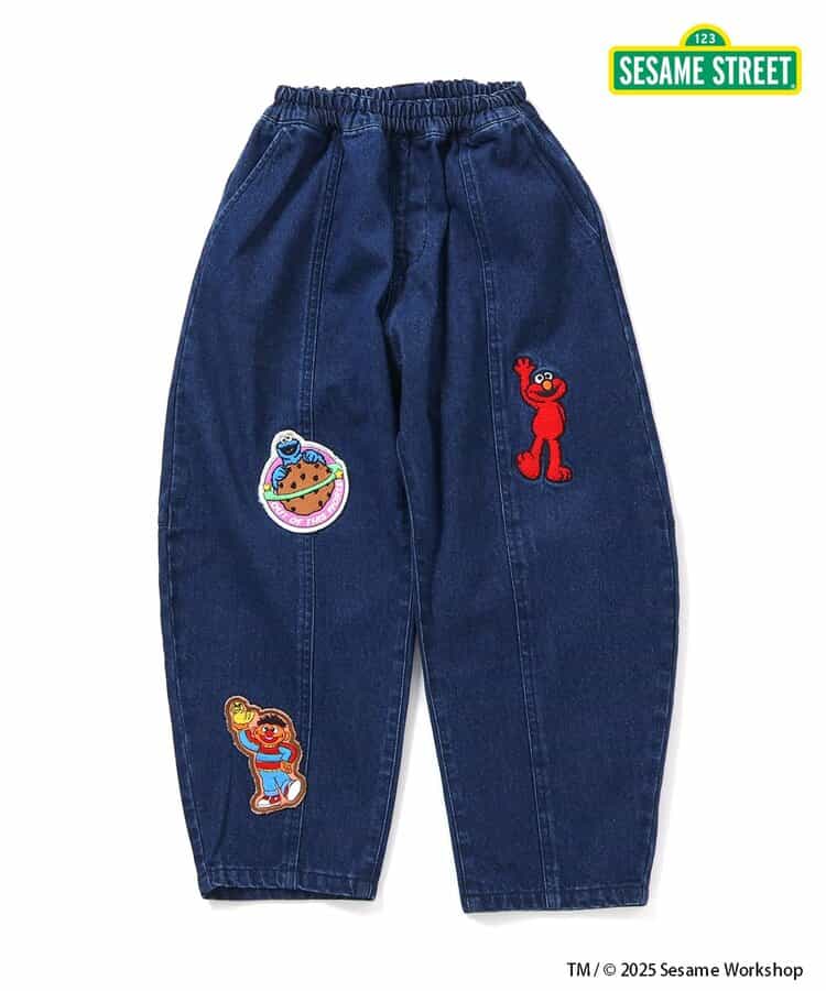 日本童裝 BREEZE x Sesame Street 休閒長褲 80-140cm 男童款/女童款 冬季 PANTS