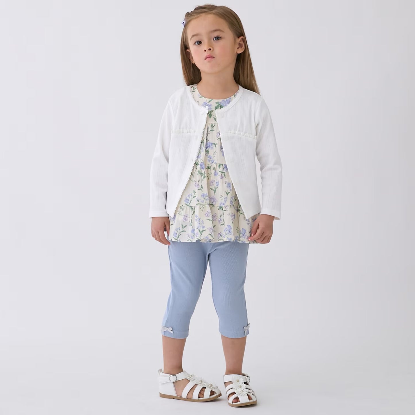 日本童裝 pe#main 防UV 針織外套 80-130cm 女童款 夏季 OUTERWEAR