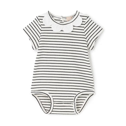 日本童裝 pe#main 碎花領連衣70-80cm 女童款 初生嬰兒 夏季 Jumpsuit