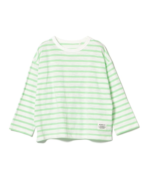 日本童裝 BE#AMS mini 條紋長袖上衣 90-140cm 男童款/女童款 夏季 TOPS