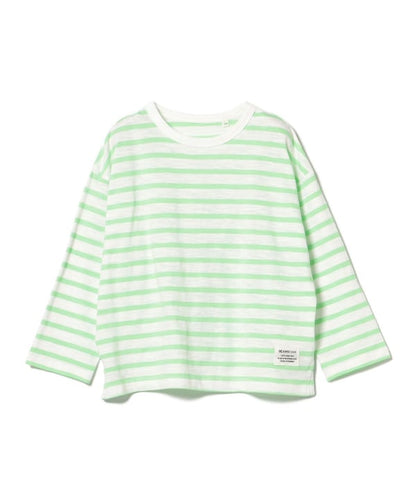 日本童裝 BE#AMS mini 條紋長袖上衣 90-140cm 男童款/女童款 夏季 TOPS