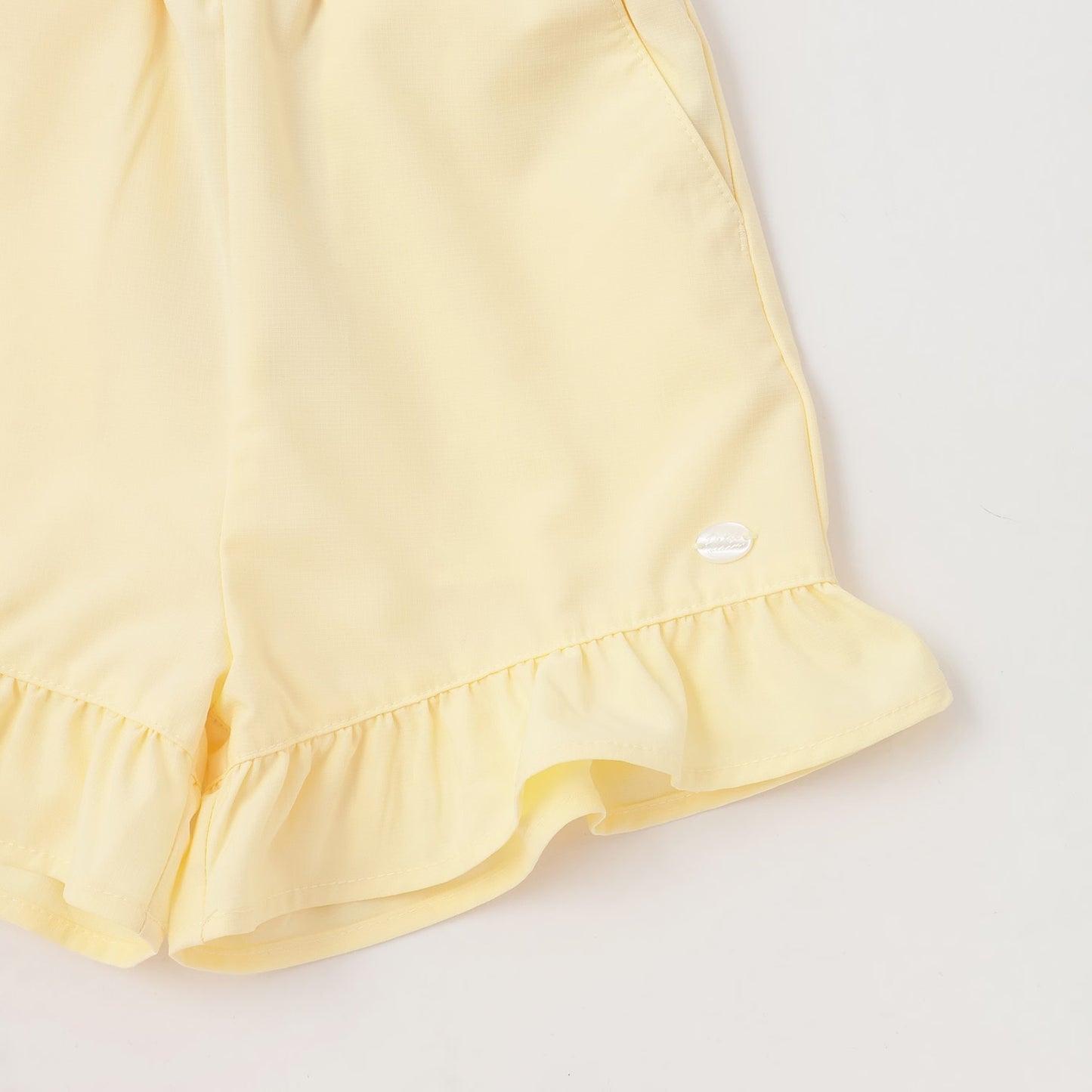 日本童裝 pe#main 水陸兩用 沙灘花邊短褲 80-130cm 女童款 PANTS 夏日玩水泳衣特輯