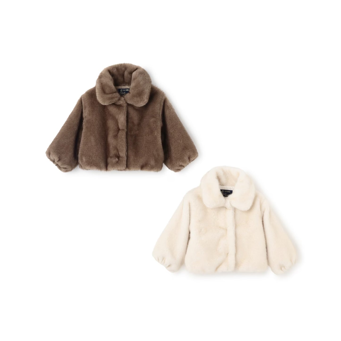 日本童裝 pe#main 人造毛皮外套 80-130cm 女童款 冬季 (適合香港平均溫度、寒冷天氣）OUTERWEAR