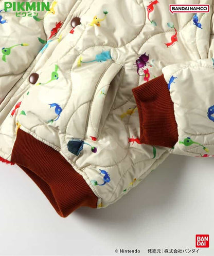日本童裝 BREEZE x Pikmin 2Way 雙面兩著 夾棉外套 80-140cm 男童款/女童款 冬季 (適合初秋、香港平均溫度、寒冷天氣）OUTERWEAR 