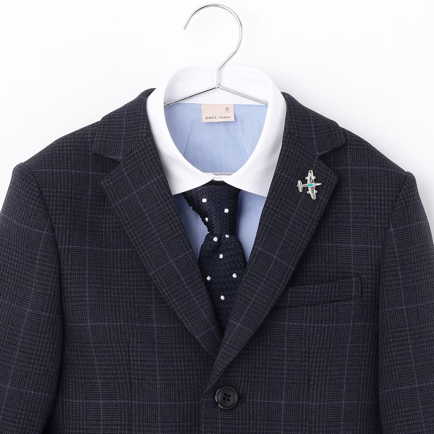 日本童裝 pe#main 禮服三件套裝 110-130cm 男童款 冬季 OUTERWEAR TOPS PANTS 面試/宴會/表演