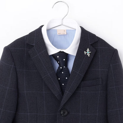 日本童裝 pe#main 禮服三件套裝 110-130cm 男童款 冬季 OUTERWEAR TOPS PANTS 面試/宴會/表演