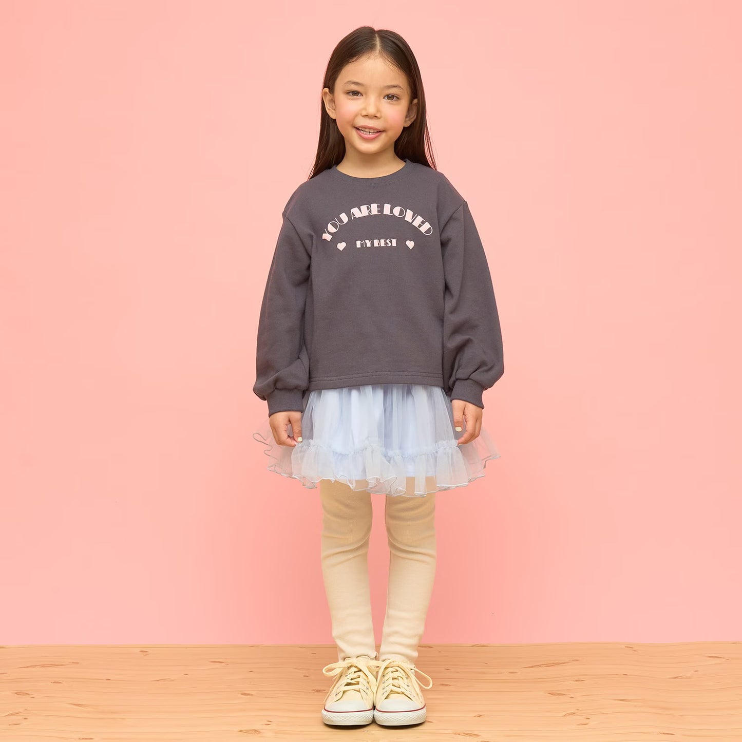 Japanese children's clothing Ly# mine tank top and shorts set 100-150cm girls summer TOPS PANTS 