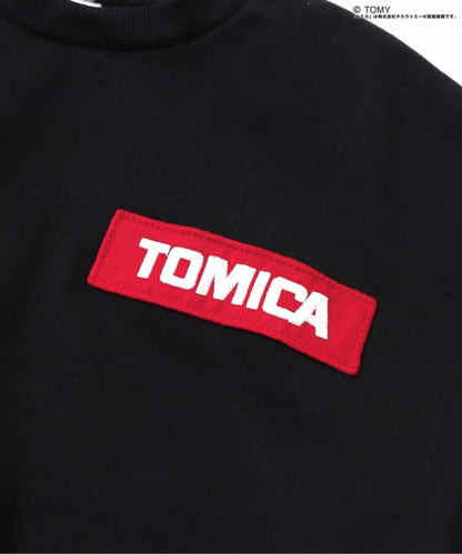 日本童裝 BREEZE x TOMICA 衛衣 80-130cm 男童款 冬季 TOPS 聖誕紅/新年紅