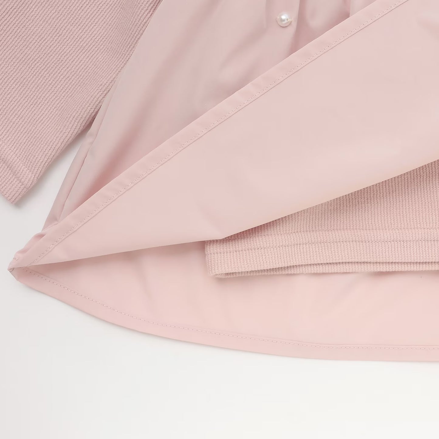 日本童裝 pe#main x Disney 珍珠拼接上衣 80-130cm 女童款 秋季 TOPS