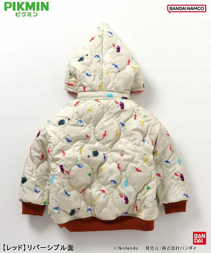 日本童裝 BREEZE x Pikmin 2Way 雙面兩著 夾棉外套 80-140cm 男童款/女童款 冬季 (適合初秋、香港平均溫度、寒冷天氣）OUTERWEAR 
