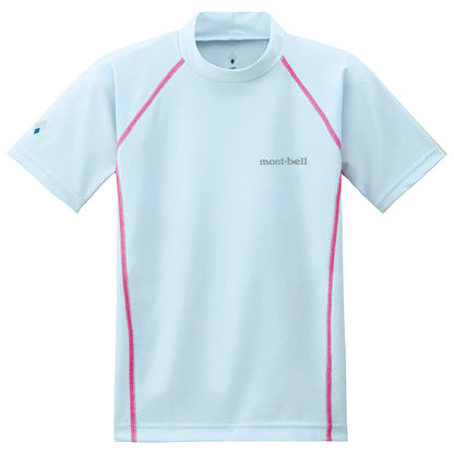 Mont-Bell UV/Waterproof Series Amphibious Short-Sleeved Tops (130-160cm) for Boys Summer TOPS (Summer Swimsuit Special) 