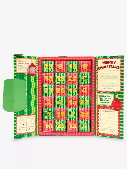 日英美直送 BIRD & BLEND TEA CO. Tea Advent Calendar 500g 聖誕倒數日曆 大人款 聖誕快樂特輯 不參與$900免運 滿$900可加$25免運到順豐站/智能櫃 Christmas Advent Calendars 2026