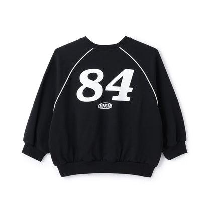 日本童裝 b・R# 抓毛數字印花衛衣 110-150cm 男童款 冬季 TOPS