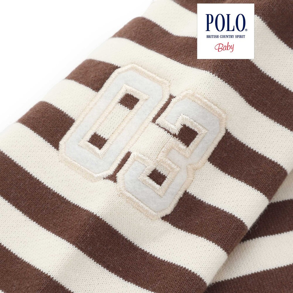 日本童裝  SLAP SLIP x POLO BCS 連衣 60-80cm 男童款 初生嬰兒 秋季 Jumpsuit