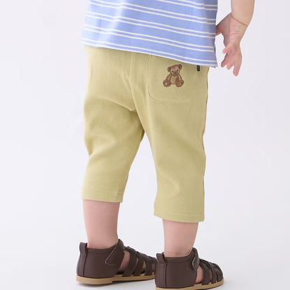 日本童裝 pe#main 七分長褲 80-130cm 男童款 夏季 PANTS