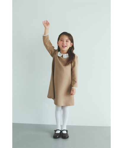 日本童裝 BEAMS mini 禮服連身裙 110-130cm 女童款 冬季 DRESSES 面試/宴會/表演