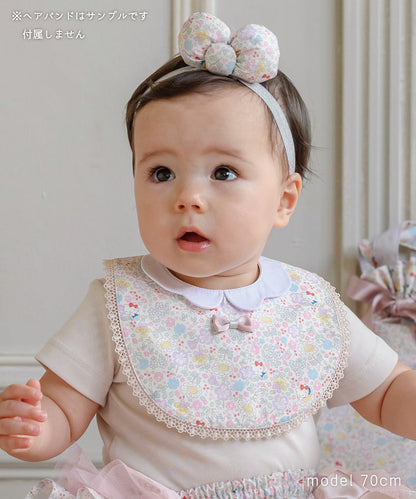 日本童裝 panpantutu x Sanrio Hello Kitty 可繡名 口水巾＋抽繩袋＋裙褲 三件套裝 女童款 初生嬰兒 夏季 PANTS 日常用品