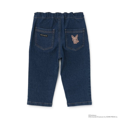 日本童裝 pe#main x【monpoke】編織休閒長褲 80-120cm 男童款/女童款 秋季 PANTS