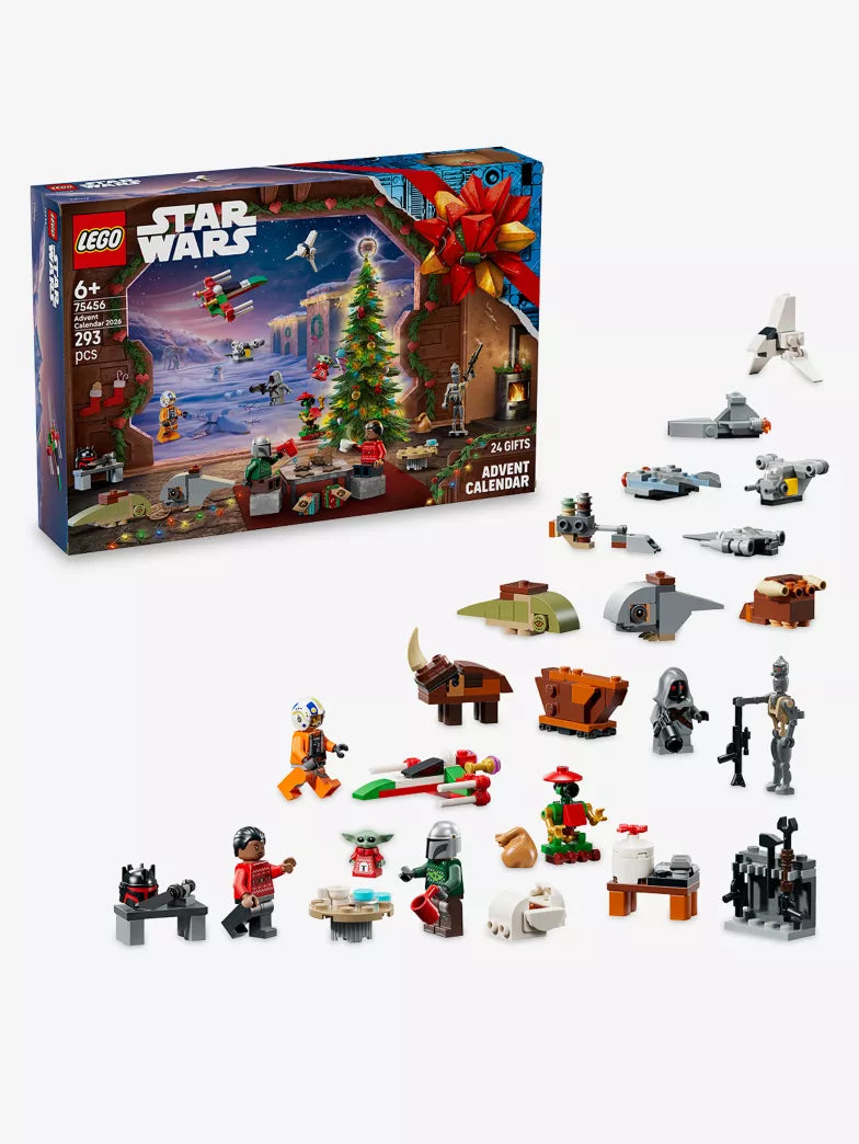 日英美直送 LEGO® Star Wars™ Advent Calendar 2026 聖誕倒數日曆 兒童款 聖誕快樂特輯 不參與$900免運 滿$900可加$25免運到順豐站/智能櫃 Christmas Advent Calendars 2026