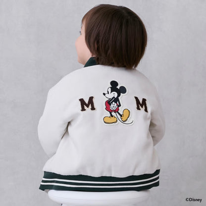 日本童裝 pe#main x Disney 棒球夾棉外套 80-130cm 男童款 秋季 (適合初秋、香港平均溫度）OUTERWEAR 