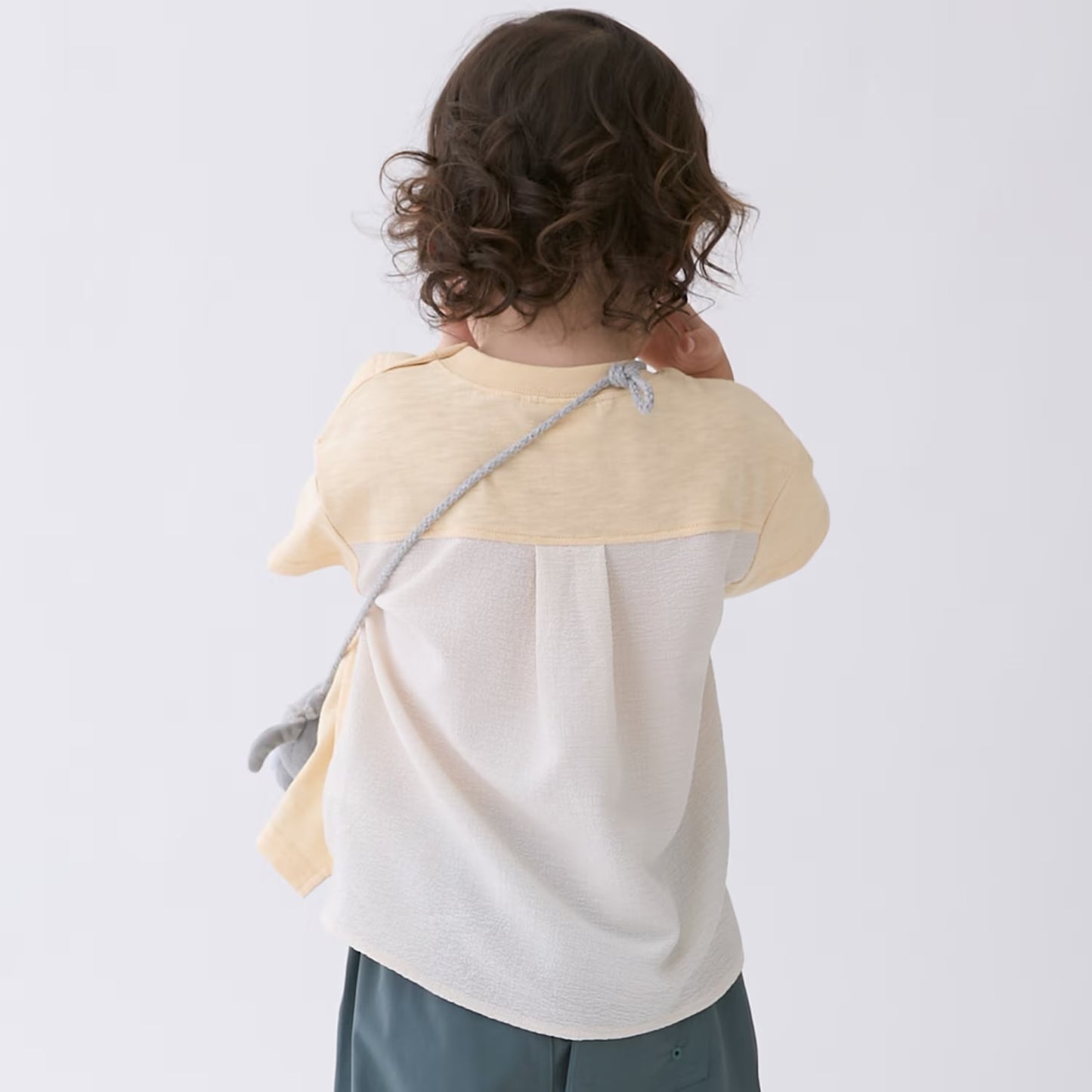 日本童裝 pe#main 野生動物園刺繡短袖上衣 80-130cm 男童款 初生嬰兒 夏季 TOPS