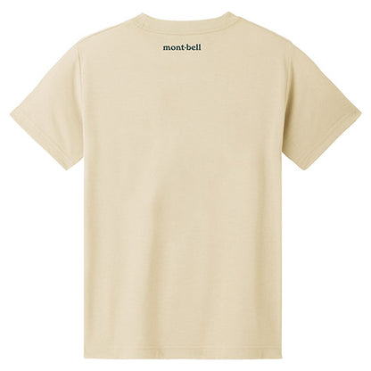 Japanese children's clothing mont-bell UV protection / quick-drying / odor-suppressing distant mountain top 130-160cm / XS-XL adult / boy / girl summer TOPS