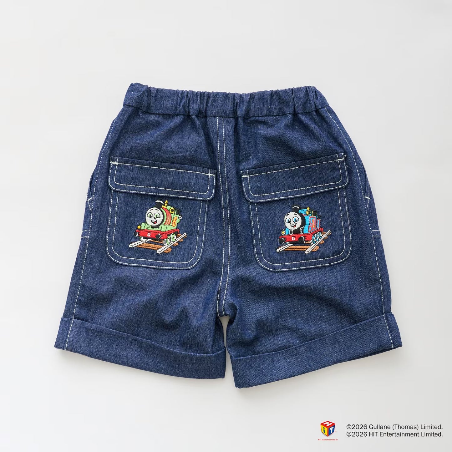 日本童裝 pe#main x Thomas 休閒短褲 80-130cm 男童款 夏季 PANTS