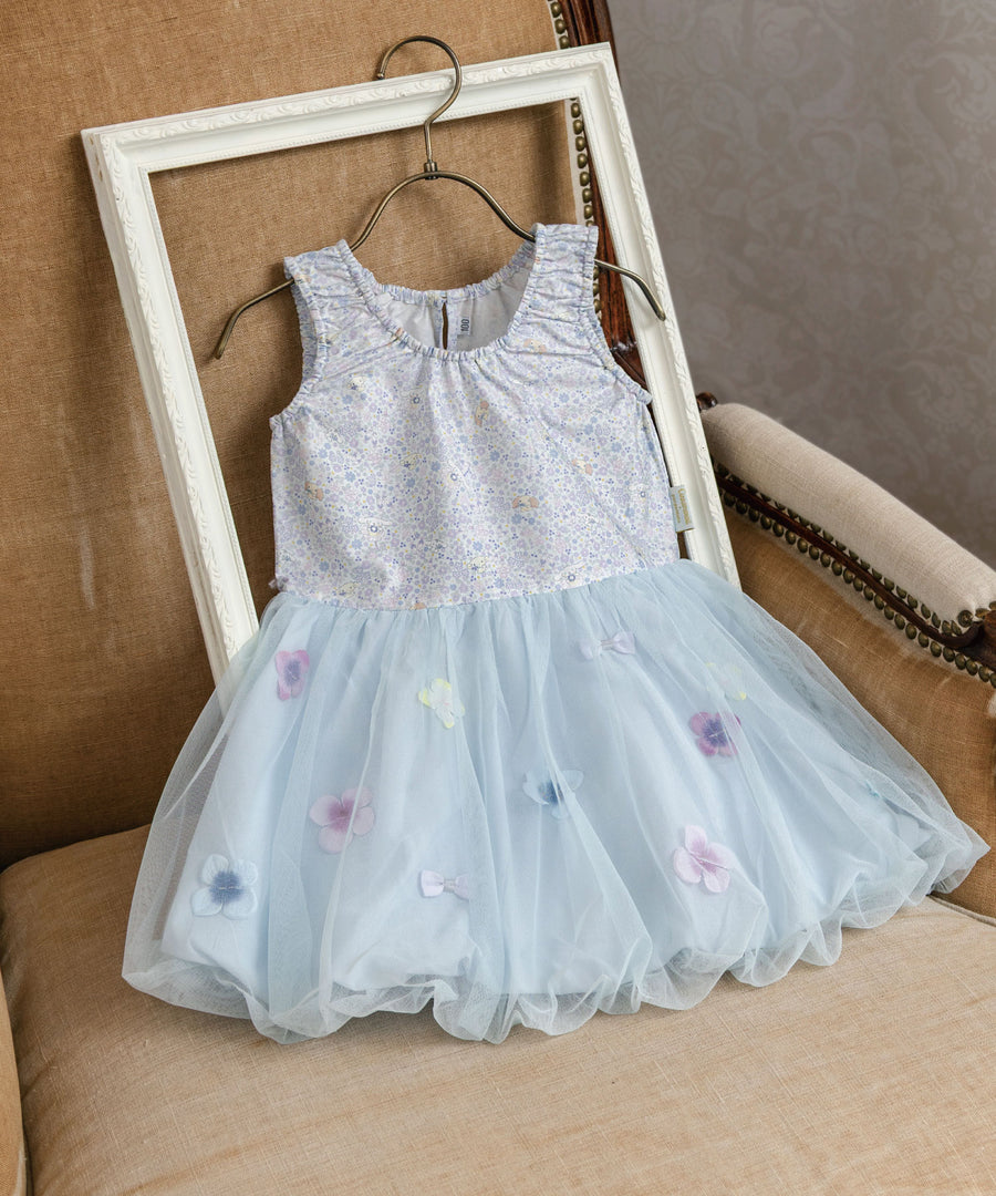 日本童裝 panpantutu x Sanrio Cinnamoroll 泡泡背心連身裙 80-150cm 女童款 夏季 DRESSES