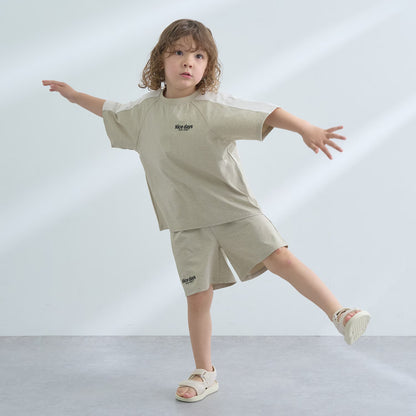 日本童裝 b・R# 水陸兩用 速乾系列 兩件套裝 90-150cm 男童款 TOPS PANTS 夏季 夏日玩水泳衣特輯