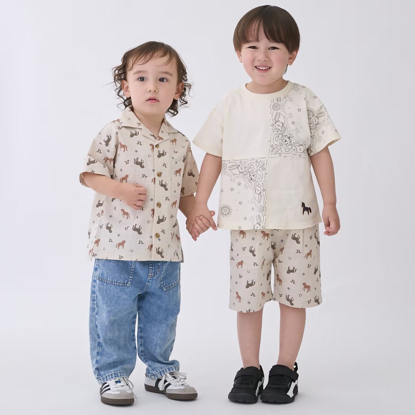 日本童裝 pe#main 各種花紋短褲 80-130cm 男童款 夏季 PANTS