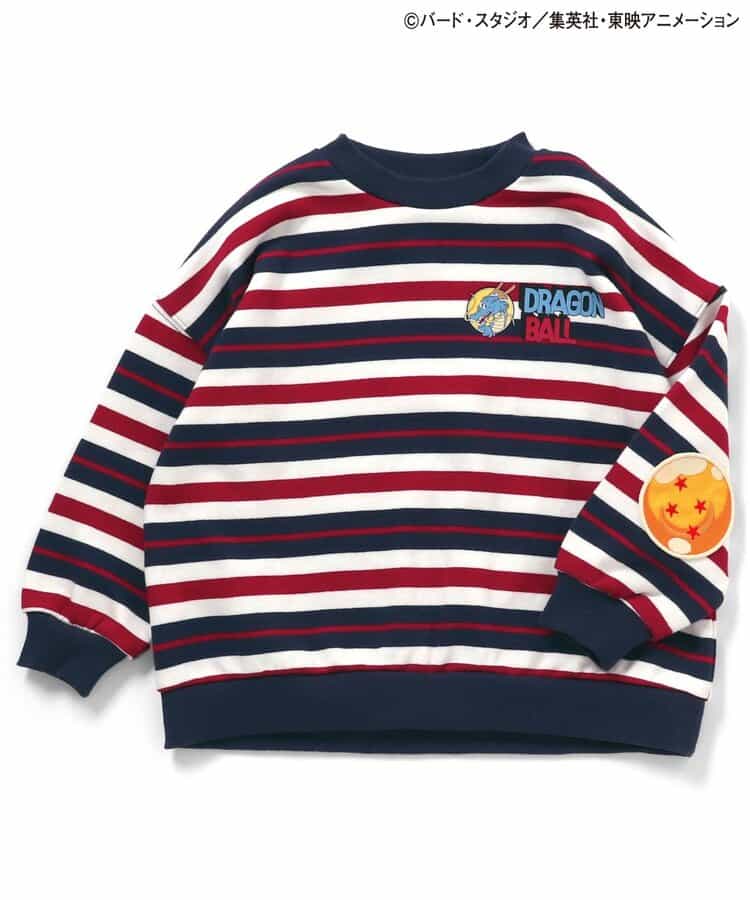 日本童裝 BREEZE x 龍珠 貼布印花上衣 90-150cm 男童款 春季 TOPS