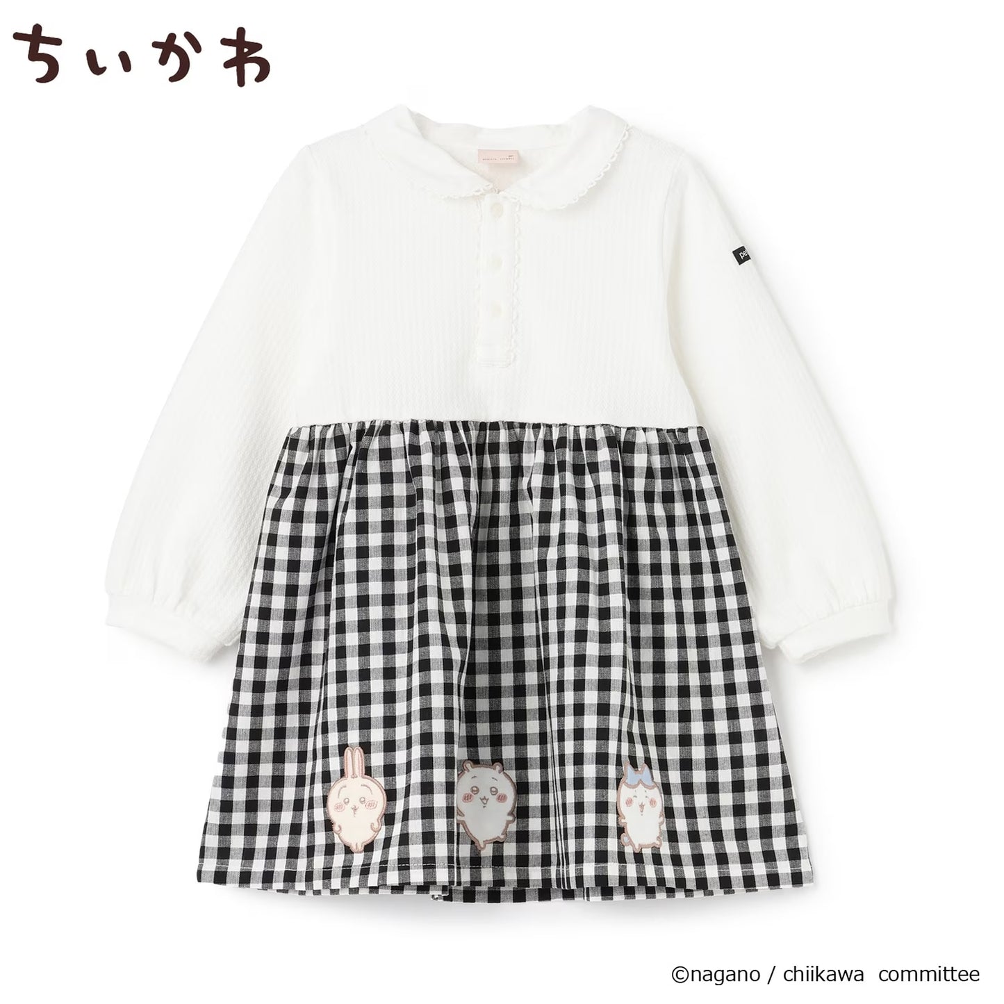 日本童裝 pe#main x Chiikawa 連身裙 80-130cm 女童款 夏季 DRESSES