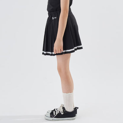 日本童裝 Ly# mine 隔熱布料 防UV 百摺短裙 100-140cm 女童款 夏季 SKIRTS
