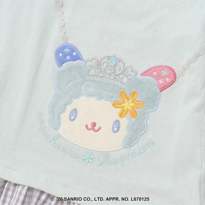 日本童裝 Slap Slip x Sanrio 翻領荷葉邊上衣 80-130cm 女童款 秋季 TOPS 其他品牌童裝
