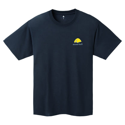 Japanese children's clothing mont-bell UV protection / quick-drying / odor-suppressing pre-dawn camping top 130-160cm / XS-XL adult / boy's / girl's summer TOPS