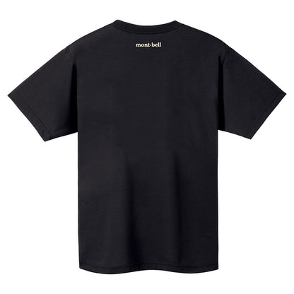 Japanese children's clothing mont-bell UV protection / quick-drying / odor-suppressing Monta Bear face short-sleeved T-shirt 100-160cm / XS-XL boys / girls / adult summer TOPS