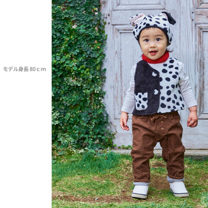 日本童裝 斑點小狗 80-90cm 男童款 萬聖節 Cosplay服裝 Halloween攪鬼特輯 AAA