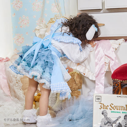 日本童裝 小兔兔圍裙裙 85-100cm 女童款 萬聖節 Cosplay服裝 Halloween攪鬼特輯 AAA