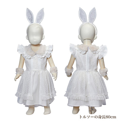 日本童裝 Bunny小兔兔 85-95cm 女童款 萬聖節 Cosplay服裝 Halloween攪鬼特輯 AAA