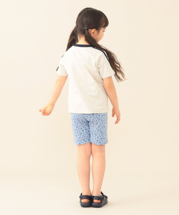 日本童裝 BE#AMS mini  五分長緊身褲 80-130cm 男童款/女童款 夏季 PANTS