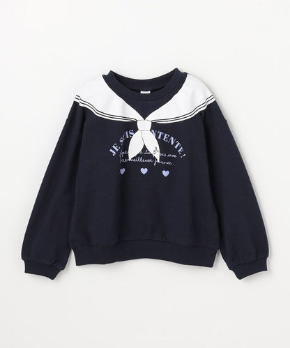 日本童裝 aF#a325 印花衛衣 90-160cm 女童款 秋季 TOPS