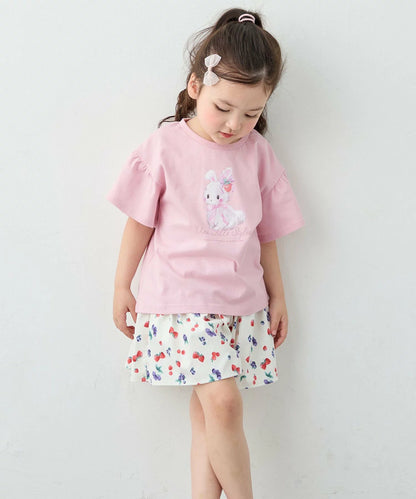 日本童裝 aF#a325 可愛動物印花上衣 90-150cm 女童款 夏季 TOPS