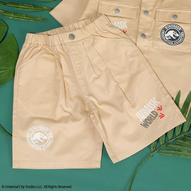 日本童裝 BDL x JURASSIC WORLD 新侏羅紀公園印花短褲 90-130cm 男童款 夏季 PANTS