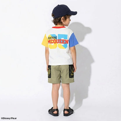 Japanese BDL x Disney parent-child print tops (80-150cm) for boys and girls (summer TOPS) 