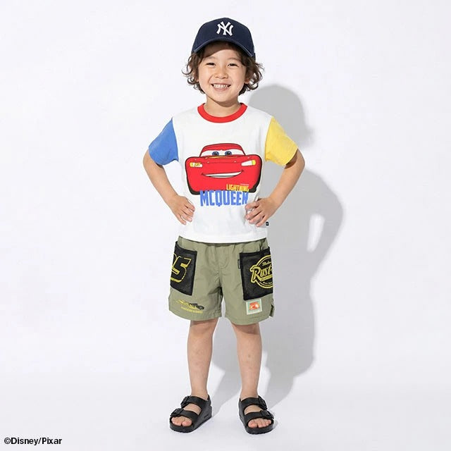 Japanese BDL x Disney parent-child print tops (80-150cm) for boys and girls (summer TOPS) 