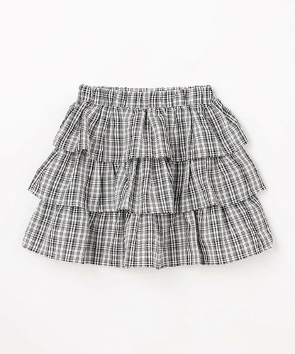 日本童裝 aF#a325 格紋短裙 110-160cm 女童款 夏季 SKIRTS
