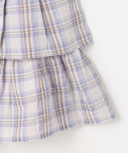日本童裝 aF#a325 格紋短裙 110-160cm 女童款 夏季 SKIRTS