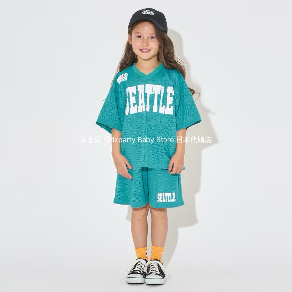Japanese children's clothing b・R# mesh sports shorts 100-150cm boys/girls summer PANTS 