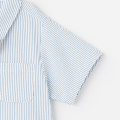 日本童裝 pe#main【WINDRY】防UV 吸汗速乾 襯衫 90-130cm 男童款 夏季 TOPS 面試/宴會/表演